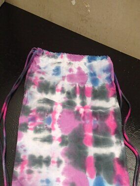 Tie Dye Cinch Bag